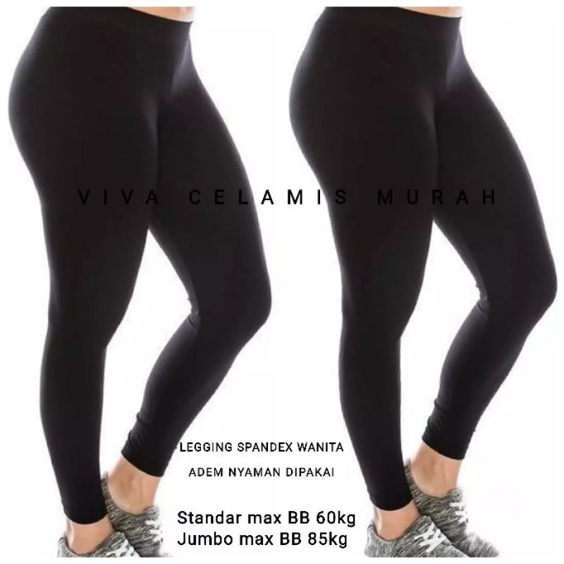 Legging Panjang Wanita- Legging Spandex Adem Elastis- Dalaman gamis- Legging Murah Nyaman Dipakai