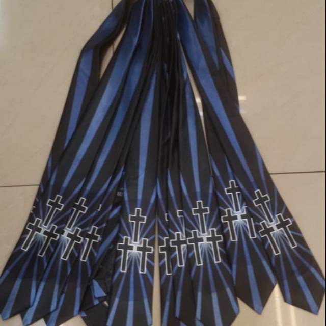Dasi Pria Dewasa motif Salib