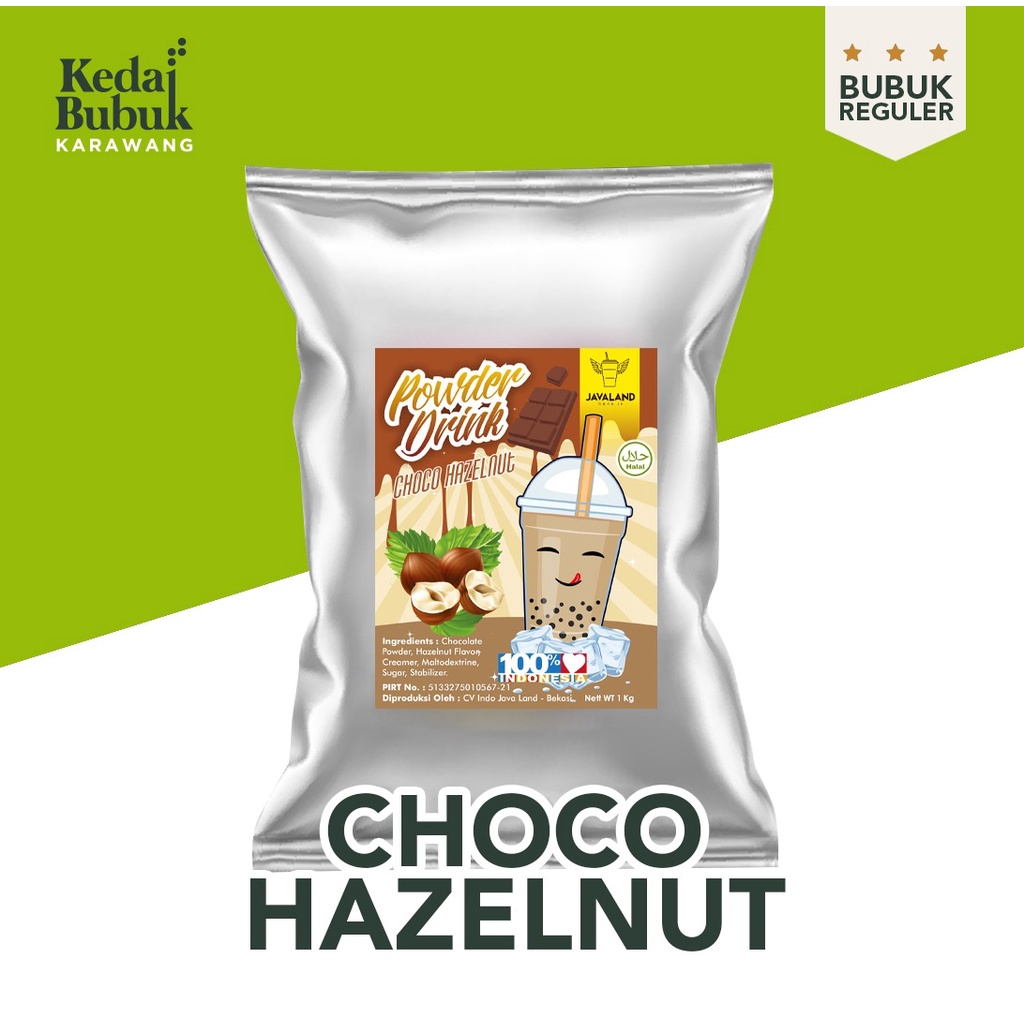 Choco Hazelnut Bubuk Minuman kiloan Powder coklat Javaland