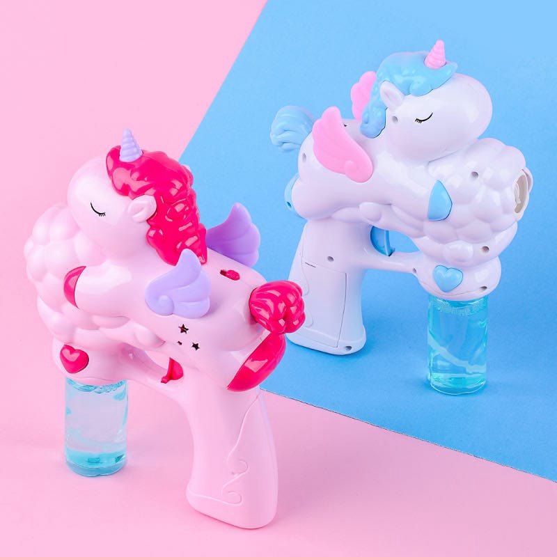 MMTOYS CM-M13 Mainan Anak Bubble Gun Pistol Gun Balon Busa Kuda / Mainan Tembak Semprot Gelembung-2