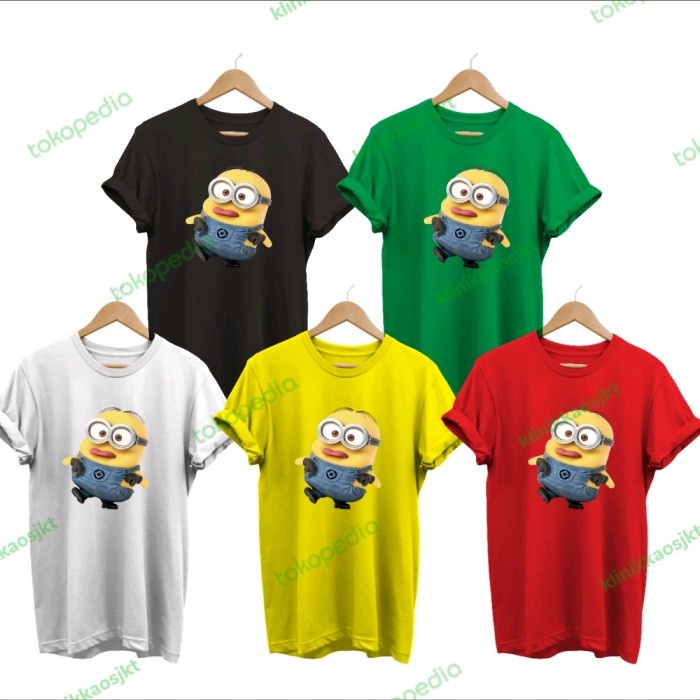 BAJU - KAOS DESPICABLE ME MINIONS MELET - TSHIRT MINION CUTE - MINION