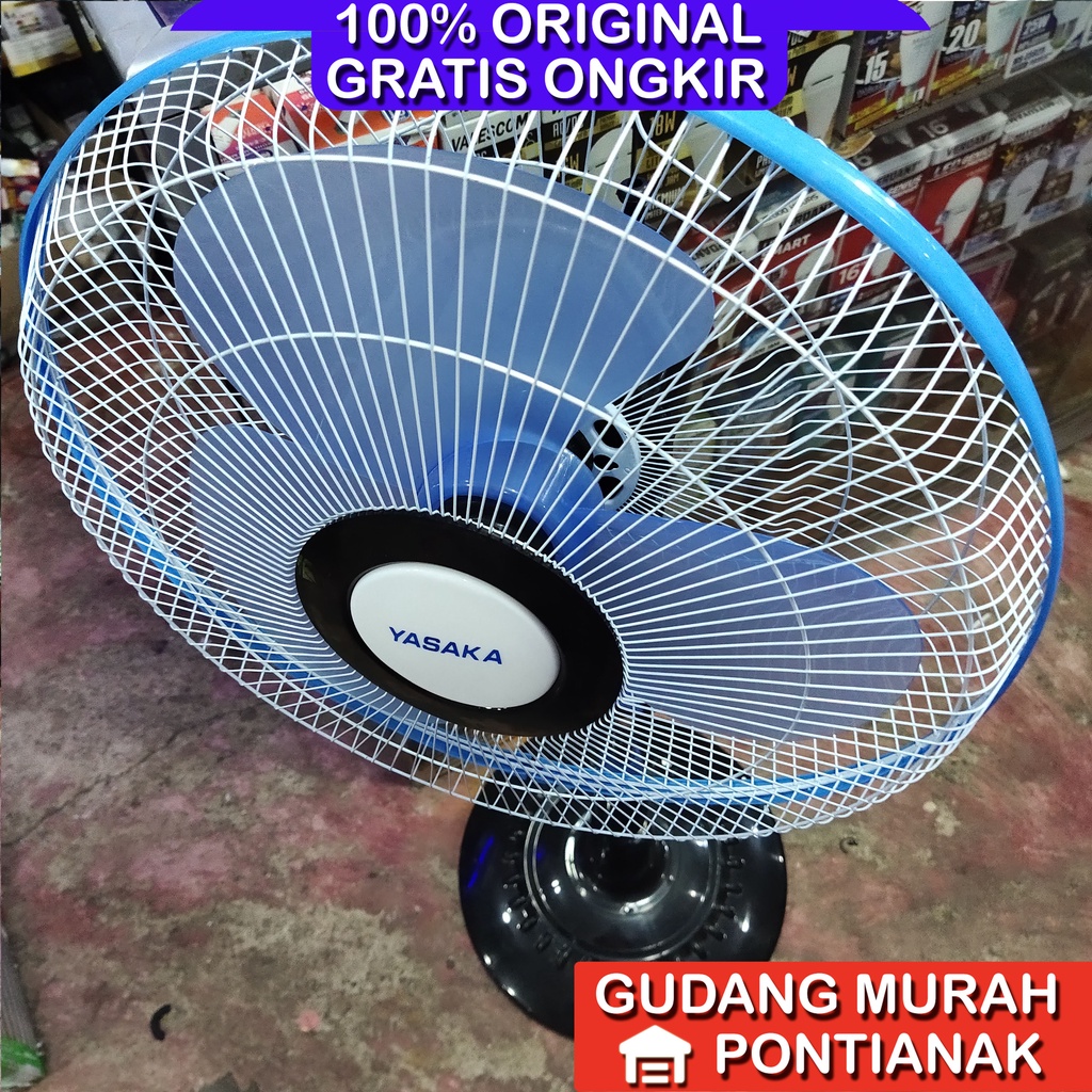 Stand Fan Yasaka 16 16&quot; Inch in inci HIJAU / ungu BIRU / UNGU pink dadu / Kipas angin berdiri murah Plastik