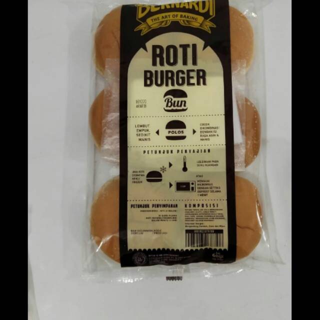 

Roti burger bernardi isi 6