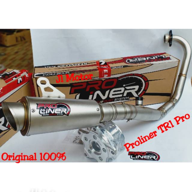 Knalpot Proliner TR1 R / DSR Tipe Pro JUPITER MX KING 150 SONIC 150 SUPRA GTR 150 SATRIA FU 150 JUPITER MX NEW 135 / JUPITER MX OLD MP1 UNDERBONE 150 / 200 CC