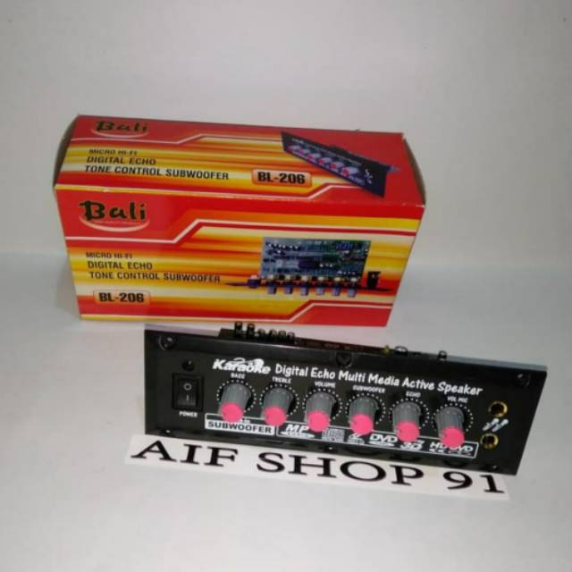 Kit Tone Control Digital Echo Subwoofer BL 206