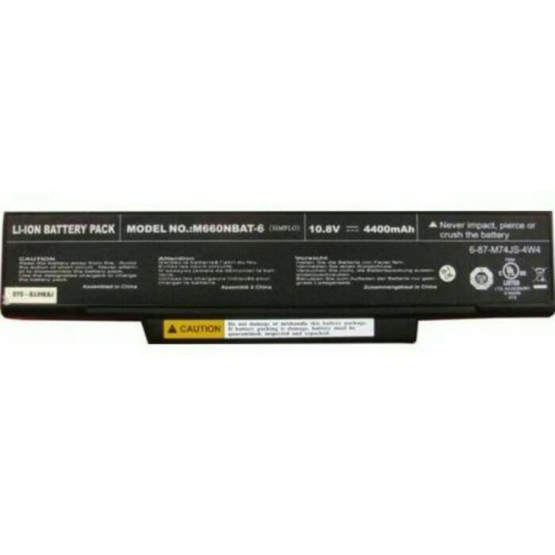 Baterai Axioo MNC M740 M740BAT-3 M740BAT-6 M660NBAT-6 BTY-M66