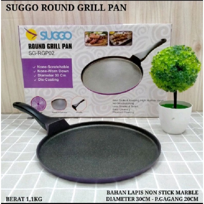 PIZZA PAN TEFLON ANTI LENGKET SUGGO 30CM