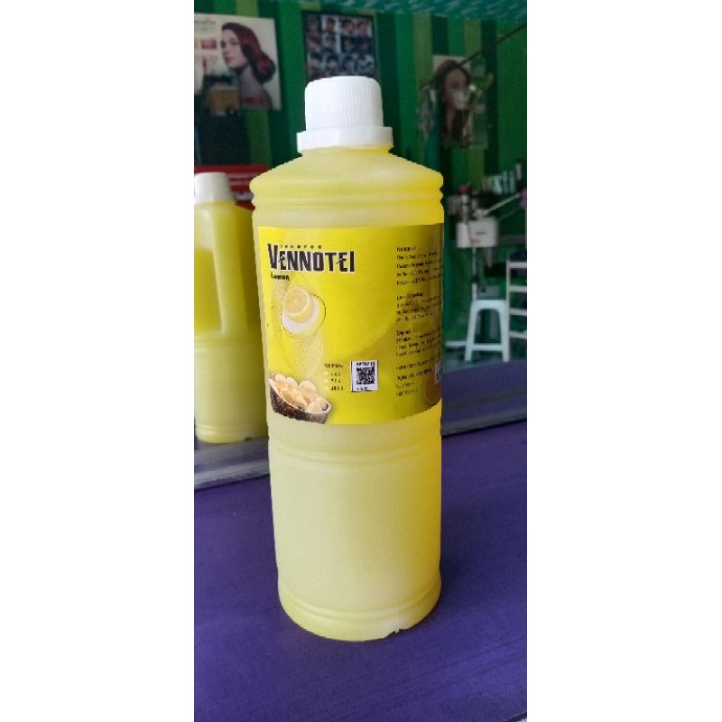 Shampoo VENNOTEI aroma buah  1 liter