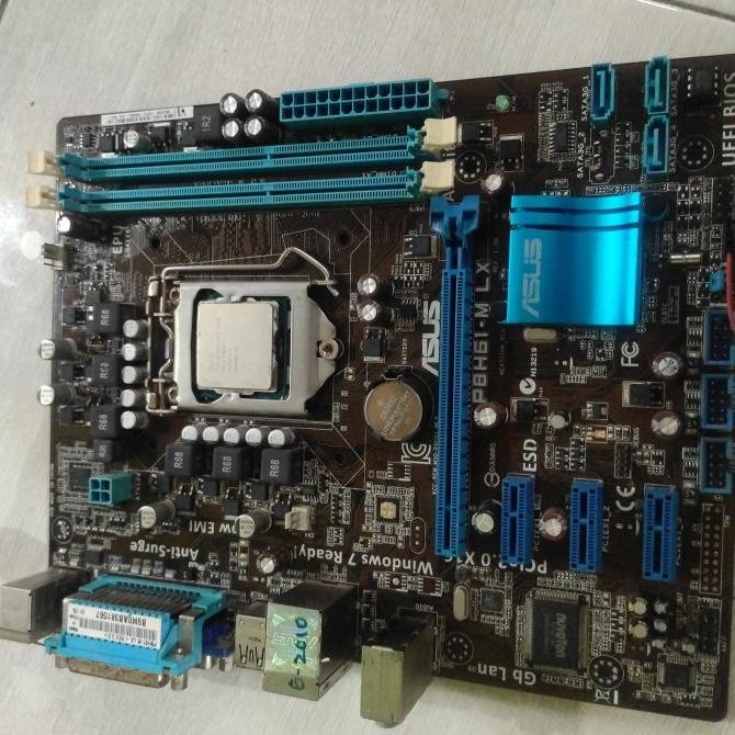 Paket Motherboard Mobo Asus 1155 Seri Core I3 3240