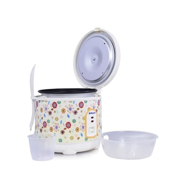 Miyako Penanak Nasi Serbaguna Rice Cooker Mini Magic Com Kecil MCM 609