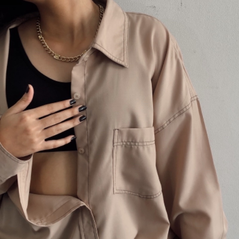 ZARA — OVERSIZE SHIRT