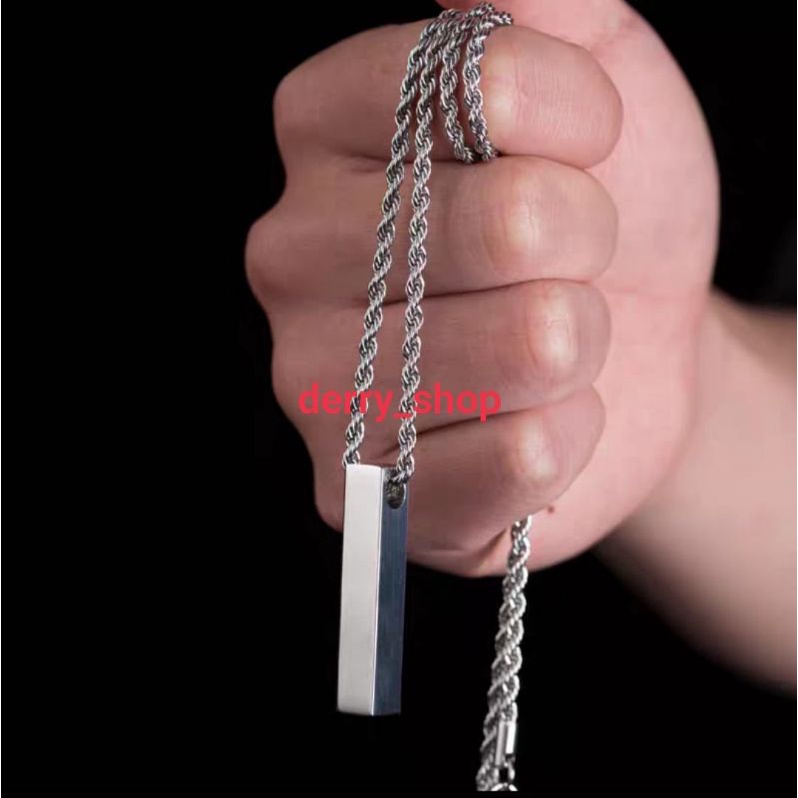 KALUNG MODEL TAMBANG BANDUL KOTAK TITANIUM