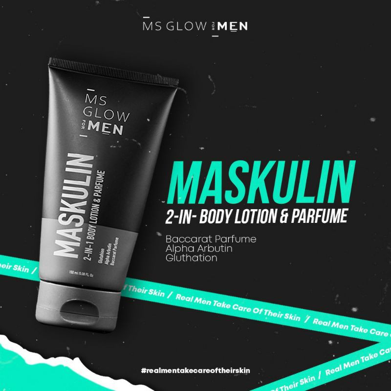 MASKULIN Ms Glow Men / For Men Lotion Parfume