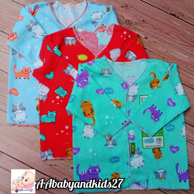 DWPAT 3PC!!!MOMS GIFT BAJU BAYI LENGAN PANJANG FULL PRINTING USIA NEWBORN 0-4BULAN SNI HIGHT QUALITY