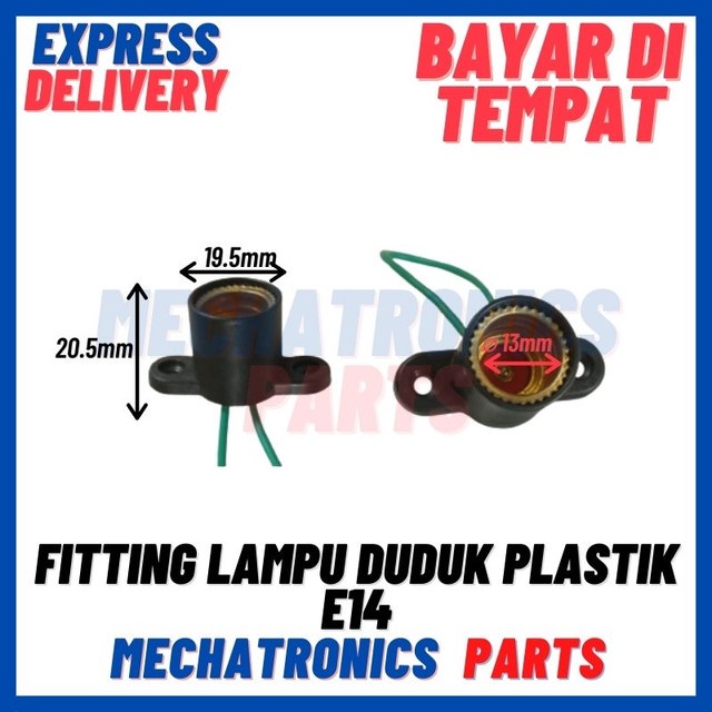 [DSP-9494] FITTING LAMPU DUDUK PLASTIK E14