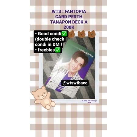 FANTOPIA CARD PERTH TANAPON