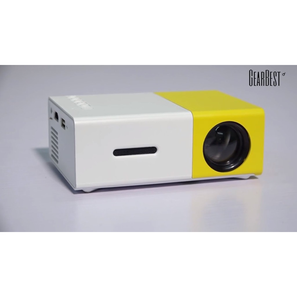 AKN88 -Super Mini Portable LED  Projector YG300 LCD Support 1080P 400 - 600 Lumens 320 x 240 Pixels