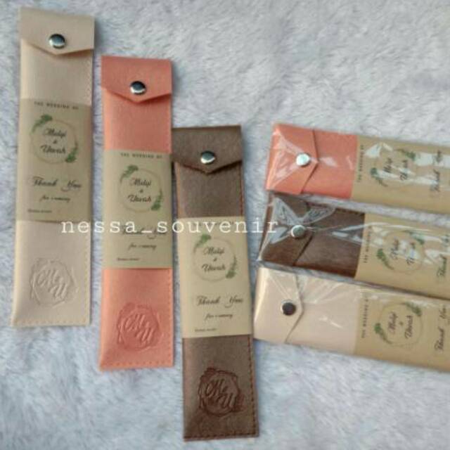 Termurah Pouch Sedotan Stainless & Pouch Sendok Garpu VbdMqjfzoxkxx