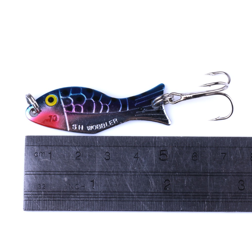 HENGJIA 3pcs/set sequins umpan ikan metal fish memancing swimbait fishing lure peralatan