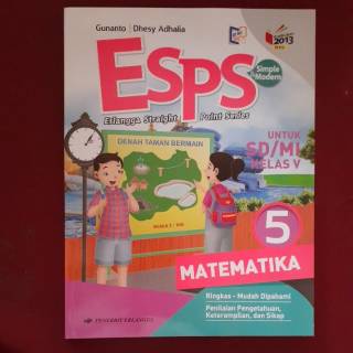 Esps Matematika Kelas 5 Sd Mi K13