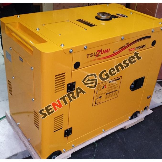 Genset Silent 8 Kva 1 phase. 6500 watt. Tsuzumi TDG 10000 S. 1 Phase. terlaris