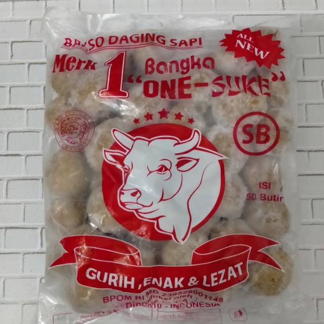 Bakso One-suke Bakso Sapi isi 50pcs