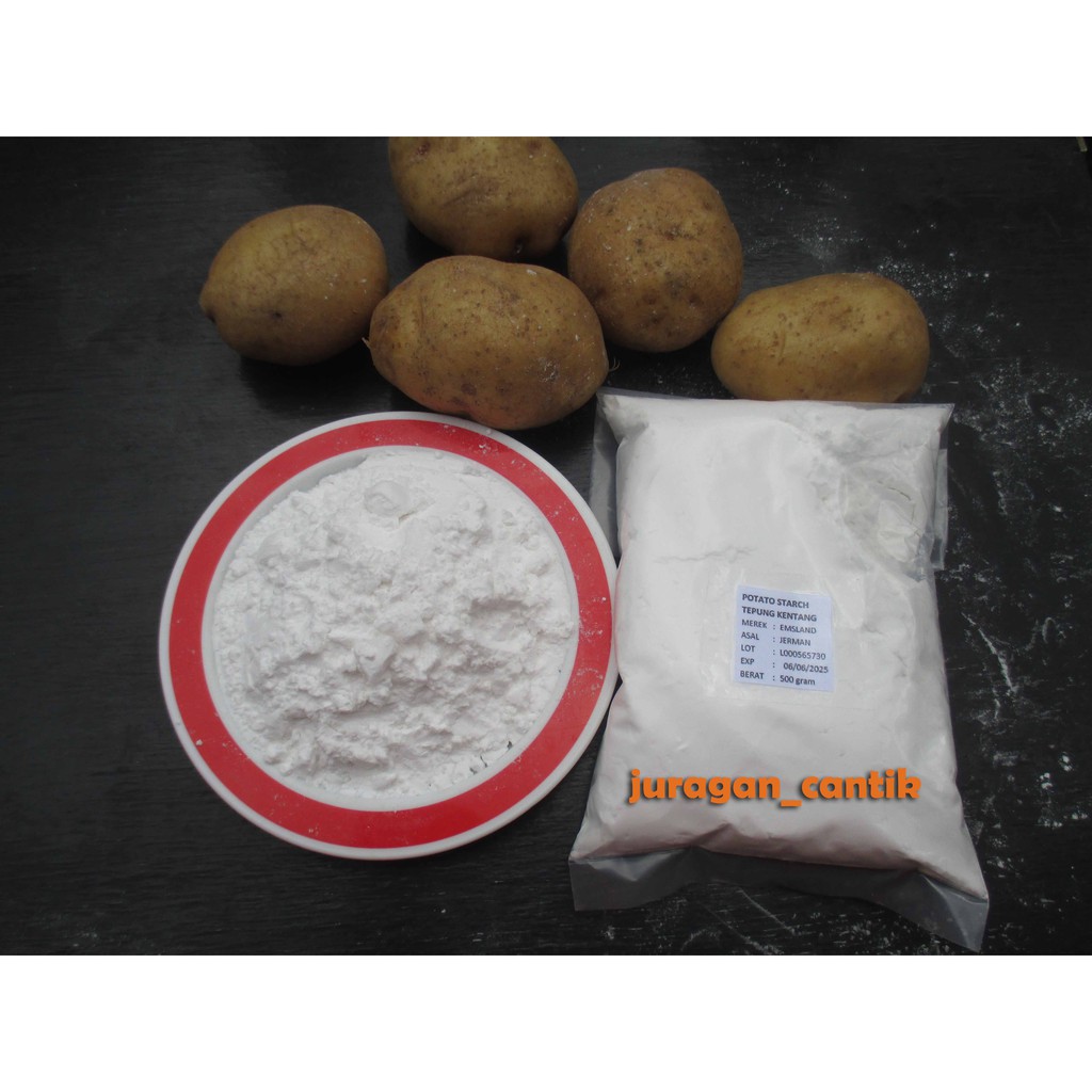 

Tepung Pati Kentang (Putih) Potato Starch Emsland 500 gram