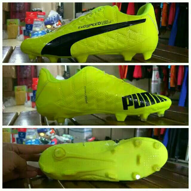 Sepatu Bola Puma Evo speed bahan sisa 