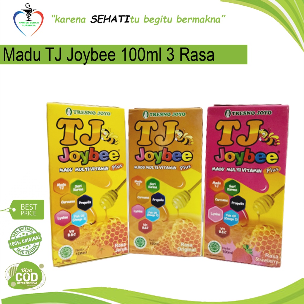 Madu TJ Joybe 100 ML Rasa Jeruk / Original