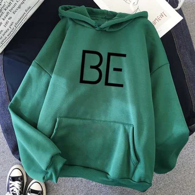 BE Kapop Jumper Hoodie II Sweater Hoodie Korea Style II Sweter Oblong Topi Sz M - XL ( Pria &amp; Wanita / Anak &amp; Dewasa )