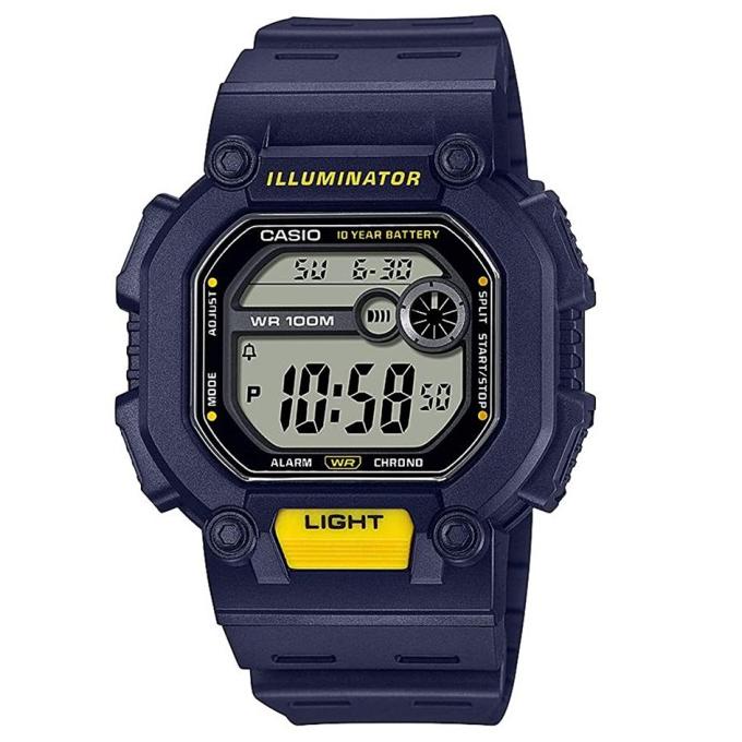 CASIO W-737H-2AVDF - Jam Tangan Pria - Digital Biru - W737H Termurah