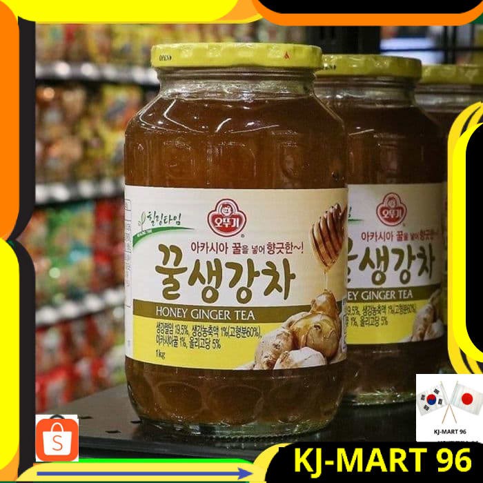 

MINUMAN KOREA HALAL/KOREA DRINK OTTOGI HONEY GINGER TEA-JAHE MADU 1 KG