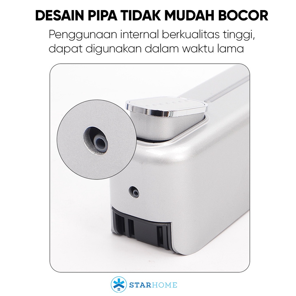 Dispenser Sabun Tempat Sabun Cair Shampo Sanitizer Cair Gel Dispenser Hand Sanitizer Tempat Sanitizer AH72