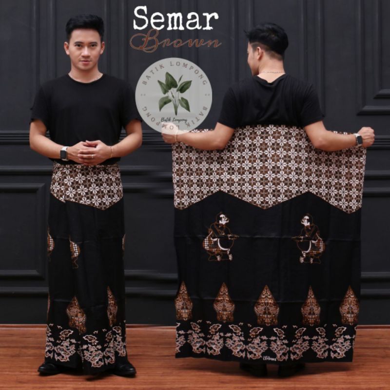 Sarung Batik Pria Pekalongan Motif Wayang Semar | Batik Lompong | COD