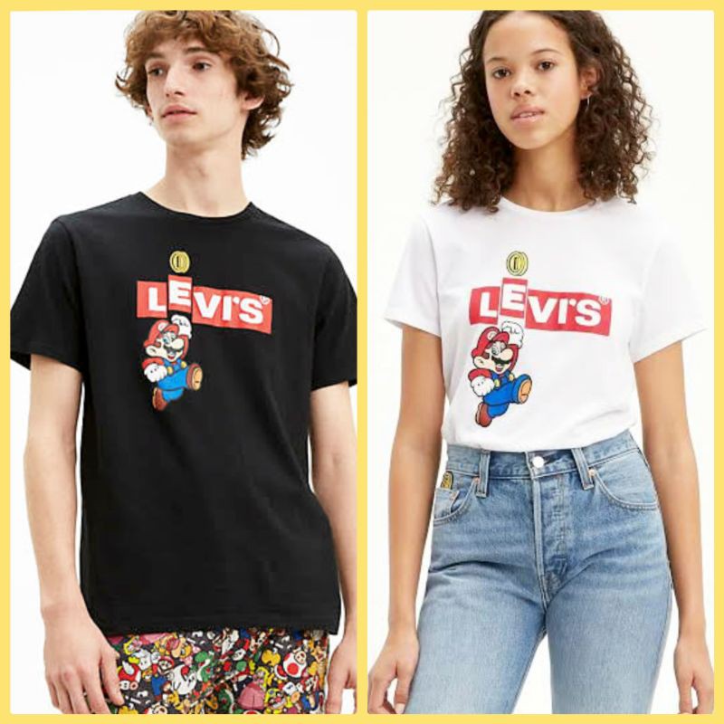 Kaos cewek katun lucu / Atasan murah / Baju / Tshirt / Kaos cowok distro /MarioLevisOs