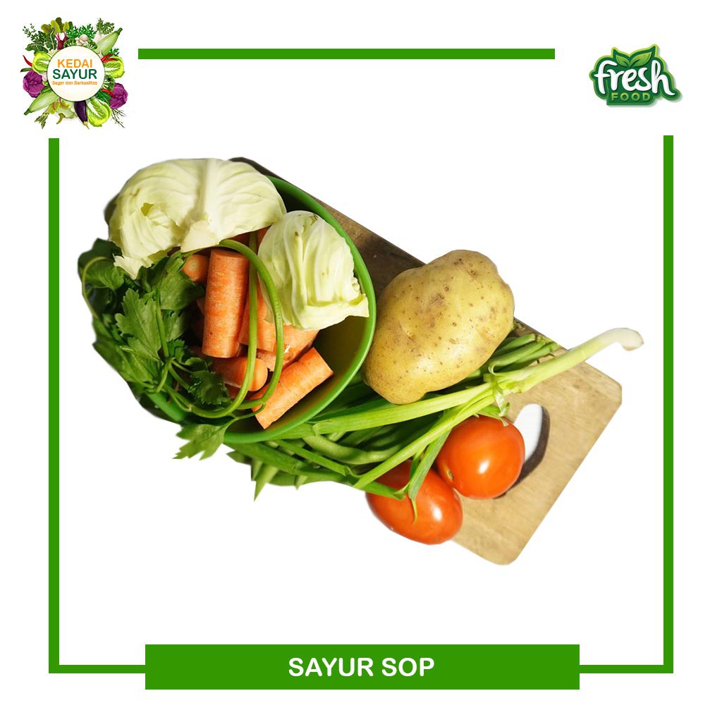 Jual Paket Sayur Sop Lengkap Siap Masak Segar Gerai Sayur Segar Depok