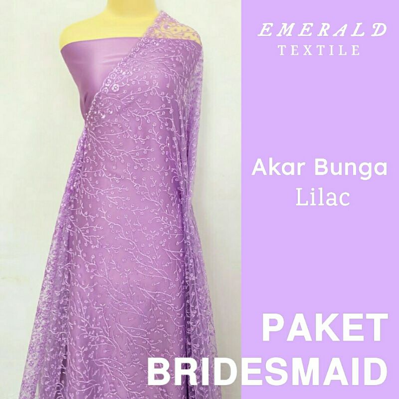 Paket Bridesmaid Spesial Package / Seragam Keluarga / Lamaran / Wisuda / Paket Bridedmaid By Emerald Textile