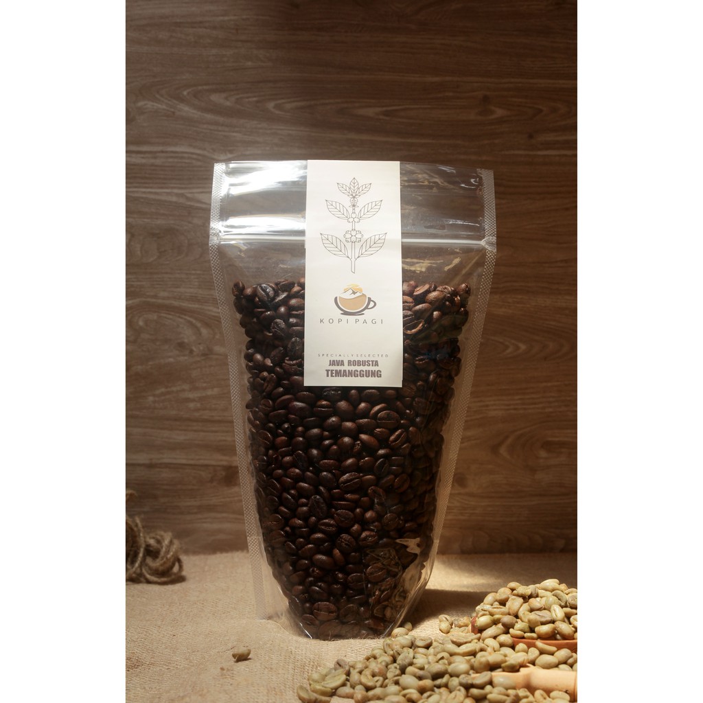 

KOPI ROBUSTA BUBUK / ROASTED BEAN TEMANGGUNG 500 g