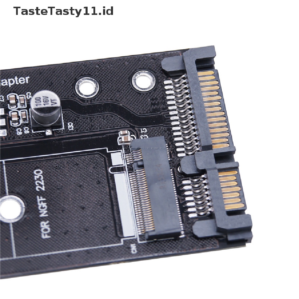 (TasteTasty) Adapter M2 SATA3 Raiser M.2 Ke SATA SSD M2 Ke SATA