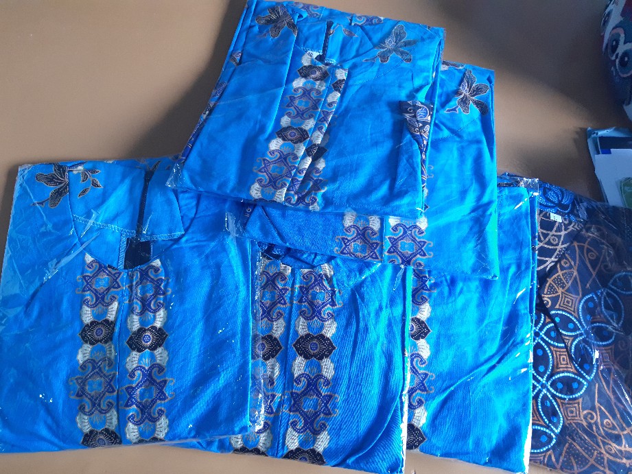 Kemeja Batik Sogan Lengan Panjang M L Xl
