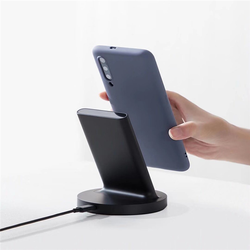 Xiaomi Vertical Wireless Charger with Flash Charging Qi Horizontal 20W - WPC02ZM - Black