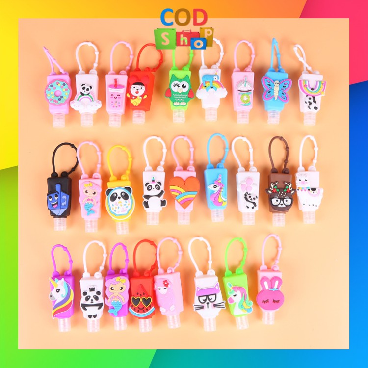 COD - B678 (30 ML) Botol Hand Sanitizer Cartoon / Holder With