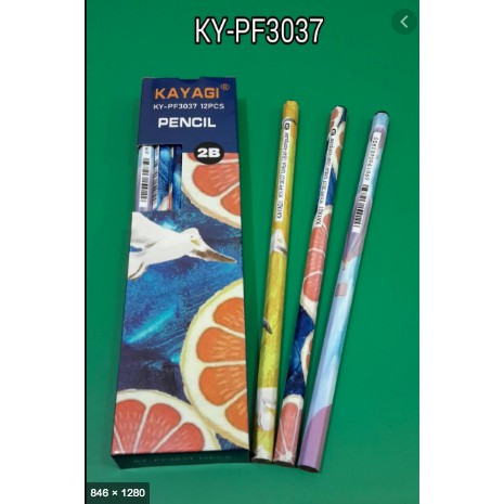 

Selusin Pensil 2B Kayagi Banyak Motif