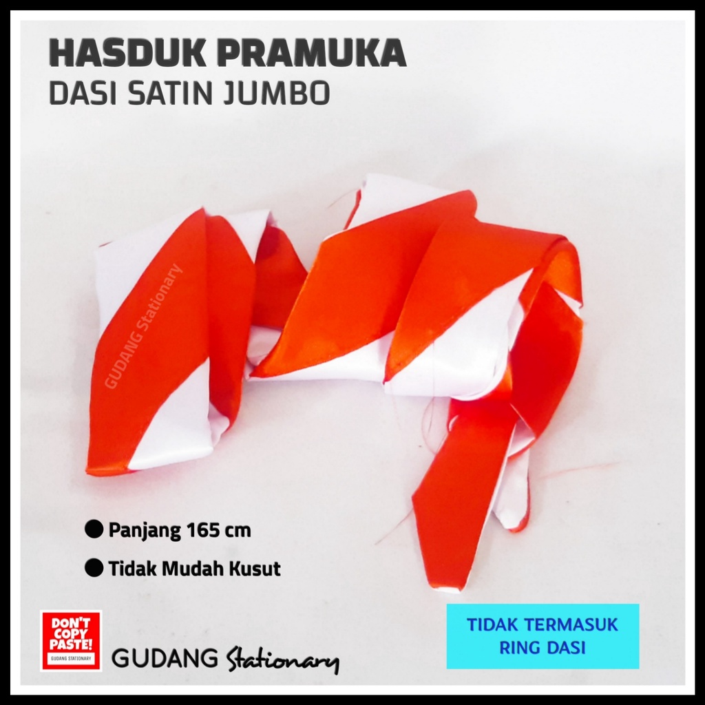 Hasduk Dasi Pramuka Satin Jumbo Size