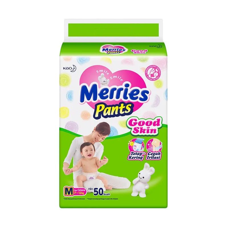 Merries Pants Good Skin M48 - Popok Bayi