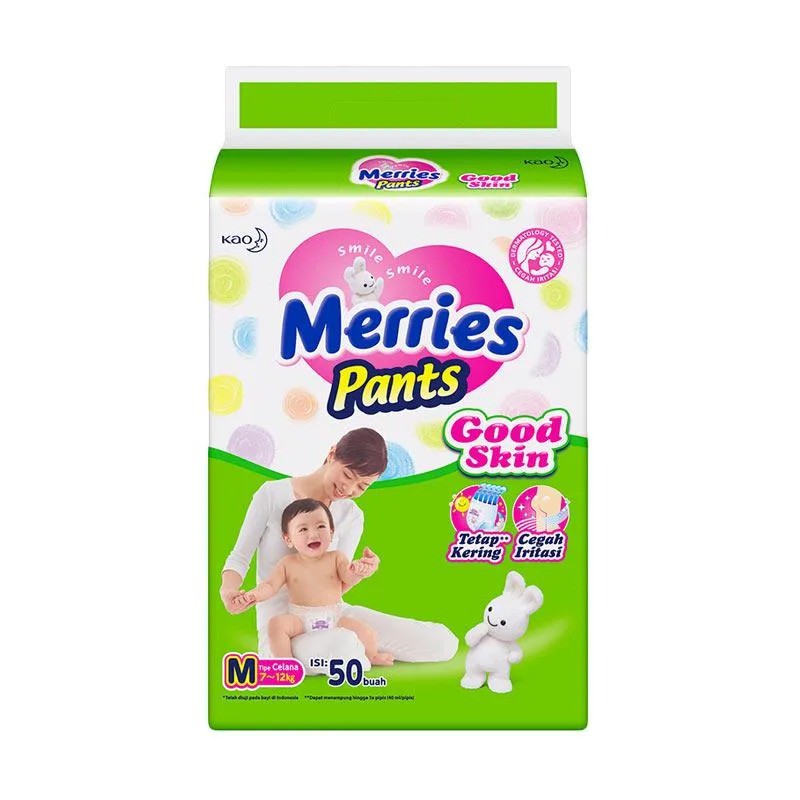 Merries Pants Good Skin M50 - Popok Bayi