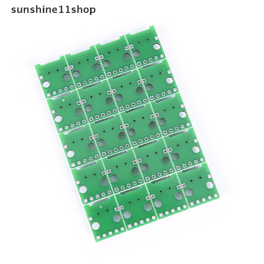 (SHO) 20pcs Papan Modul adapter Konektor micro usb Ke DIP 2.54mm female 5-pin
