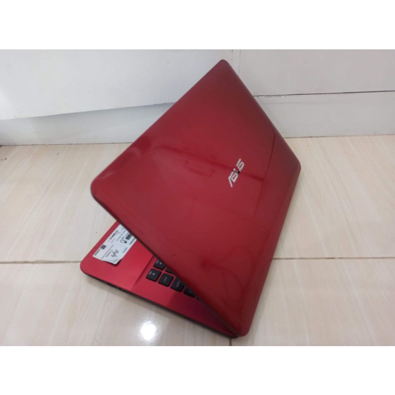 Laptop Asus A455L Core i3 Gen 5 Ram 4GB HDD 500GB Murah Mulus Red