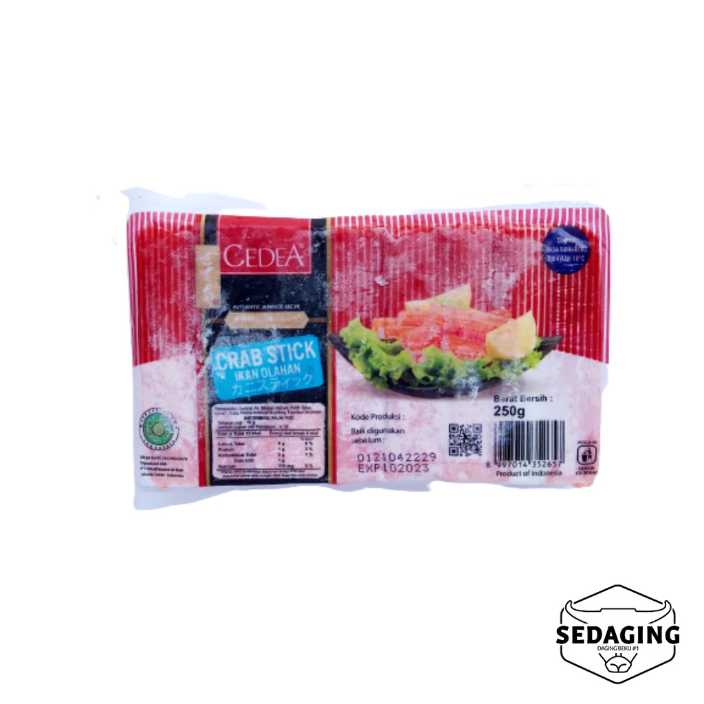 

Cedea Crabstick 250gr / Cedea Crabstik 1kg