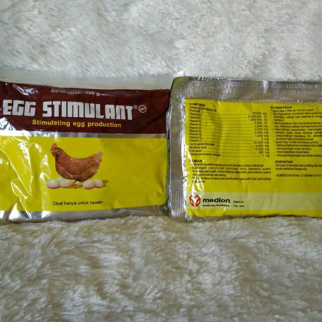 Egg Stimulant, meningkatkan produksi telur ayam  multivitamin dan antibiotik pacu produksi telur